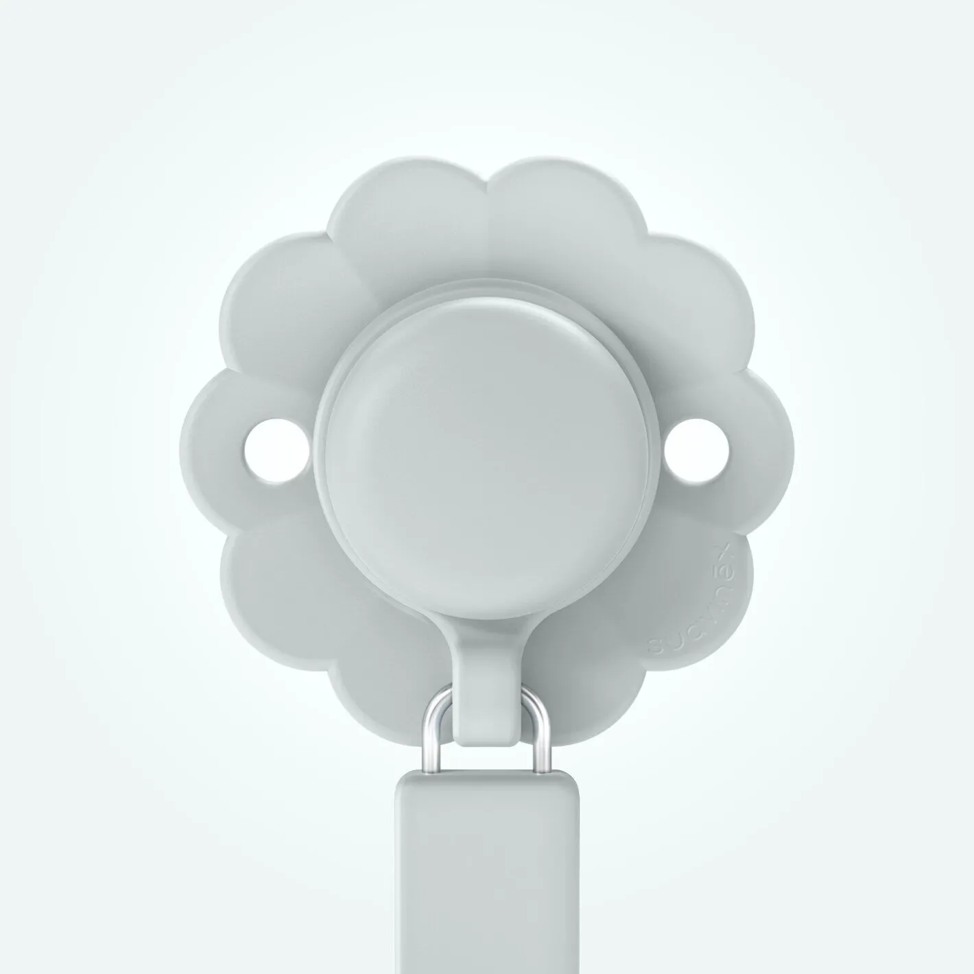 BÉABA Tétines, Sucettes Et Accessoires*Attache-sucette Wonder Whitecapgrey