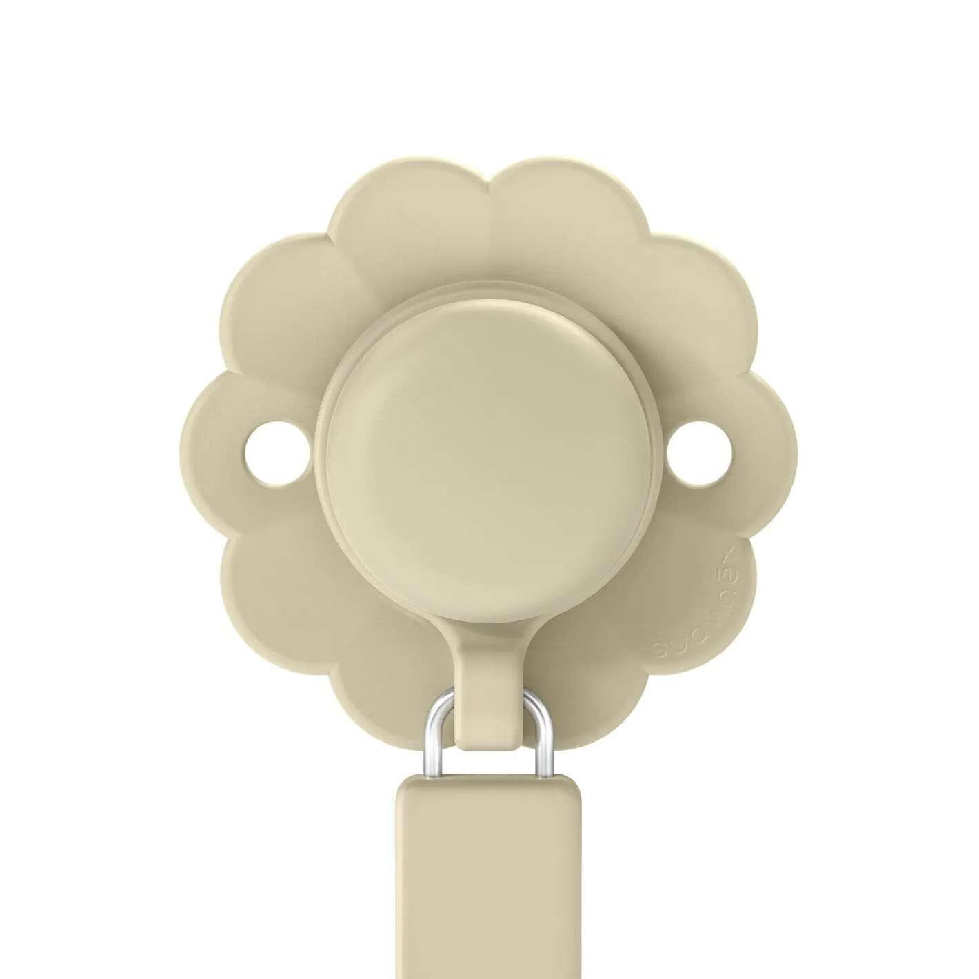 BÉABA Tétines, Sucettes Et Accessoires*Attache-sucette Wonder Whitecapgrey