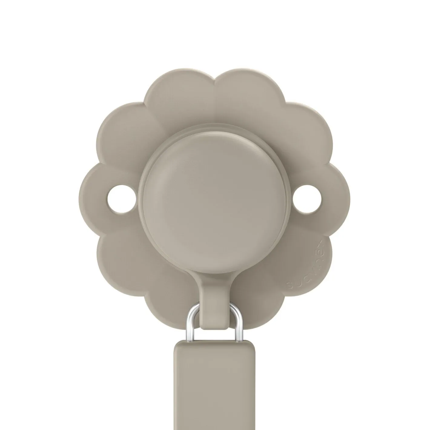 BÉABA Tétines, Sucettes Et Accessoires*Attache-sucette Wonder Whitecapgrey