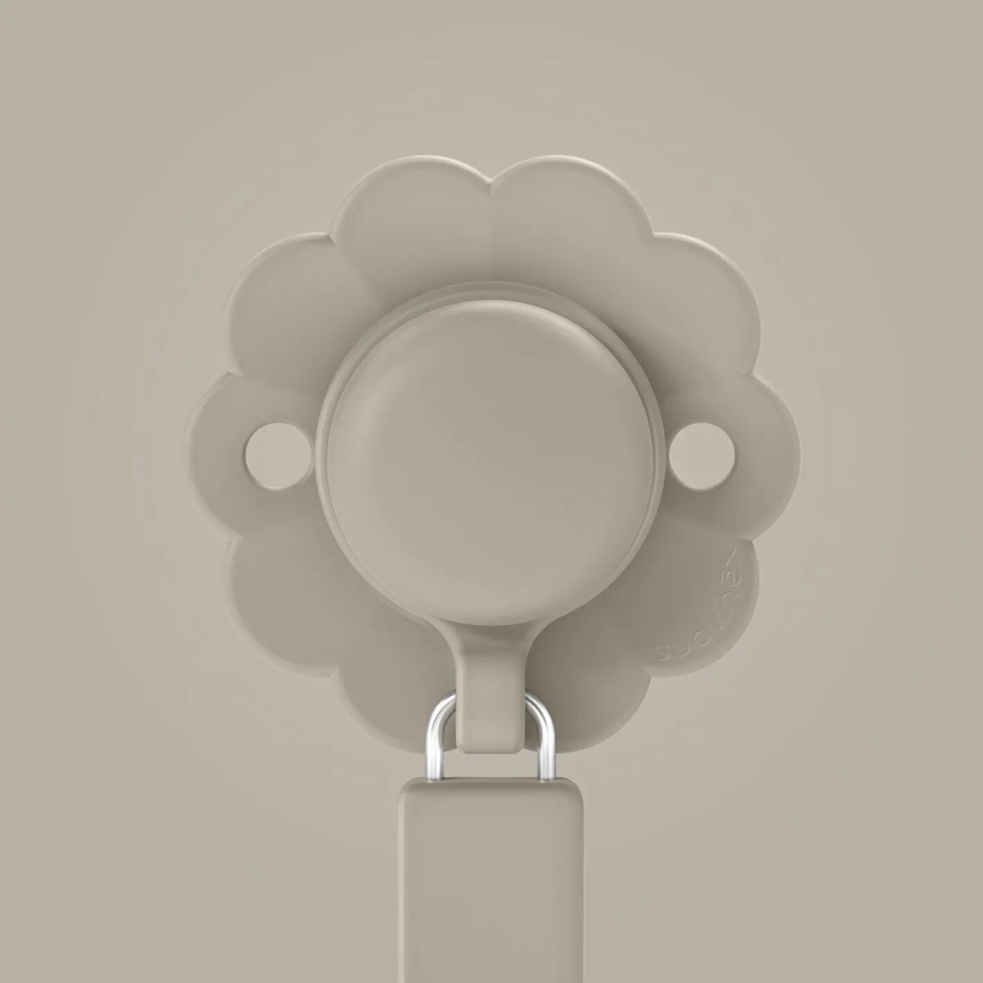 BÉABA Tétines, Sucettes Et Accessoires*Attache-sucette Wonder Whitecapgrey