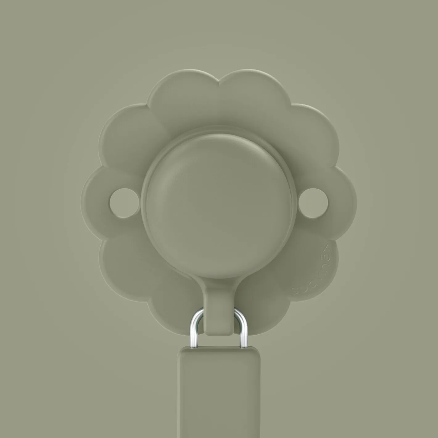 BÉABA Tétines, Sucettes Et Accessoires*Attache-sucette Wonder Whitecapgrey