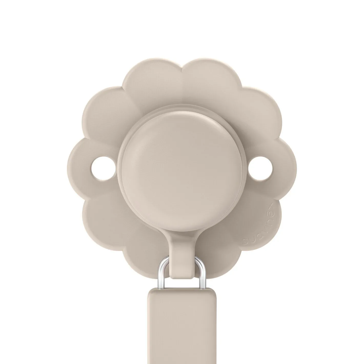 BÉABA Tétines, Sucettes Et Accessoires*Attache-sucette Wonder Whitecapgrey