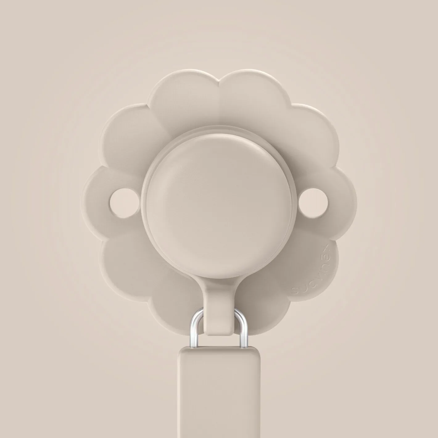 BÉABA Tétines, Sucettes Et Accessoires*Attache-sucette Wonder Whitecapgrey