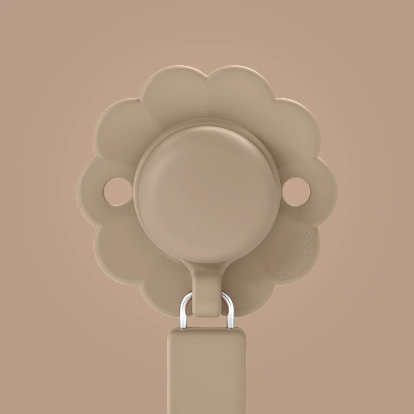 BÉABA Tétines, Sucettes Et Accessoires*Attache-sucette Wonder Whitecapgrey