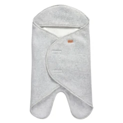 BÉABA Chancelières Et Nids D'ange*Babynomade® double polaire Gris chiné Heathergrey