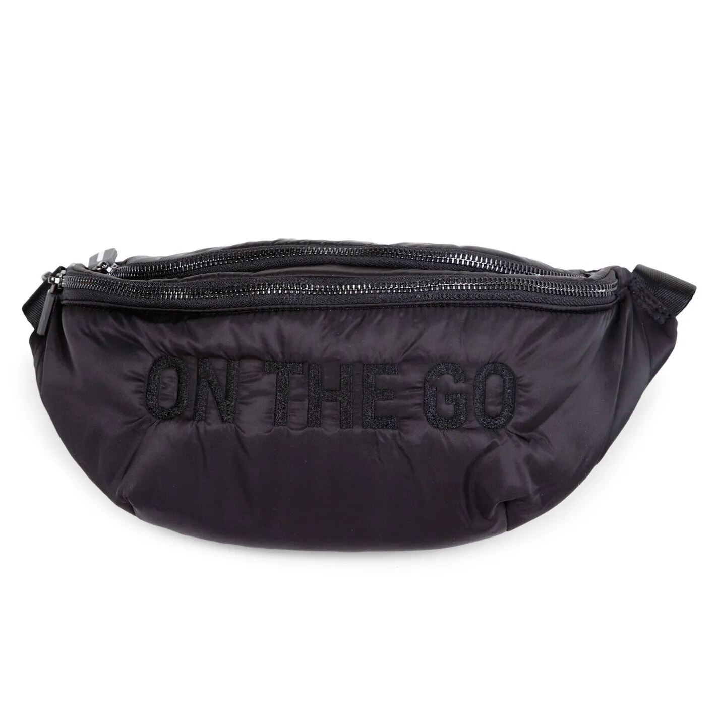 BÉABA Sacs Banane*Banana Bag On The Go Sac De Hanche - Matelassé - Noir Black/gold