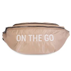 BÉABA Sacs Banane*Banana Bag On The Go Sac De Hanche - Matelassé - Beige Black/gold