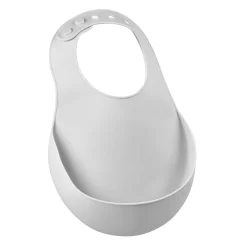 BÉABA Couverts Vaisselle Et Bavoirs*Bavoir silicone Gris clair Airygreen