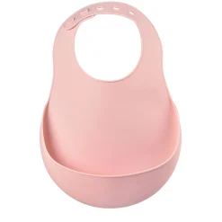 BÉABA Couverts Vaisselle Et Bavoirs*Bavoir silicone Vieux rose Airygreen