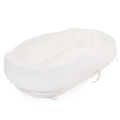 BÉABA Accessoires De Lit|Berceaux Et Couffins*Berceau en rotin couverture rectangulaire jersery blanc cassé