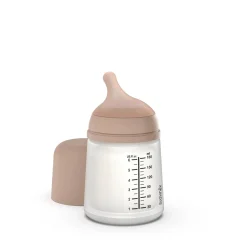 BÉABA Biberons Et Accessoires*Biberon anti-colique ZERO.ZERO 180 ml - Débit Lent Pink