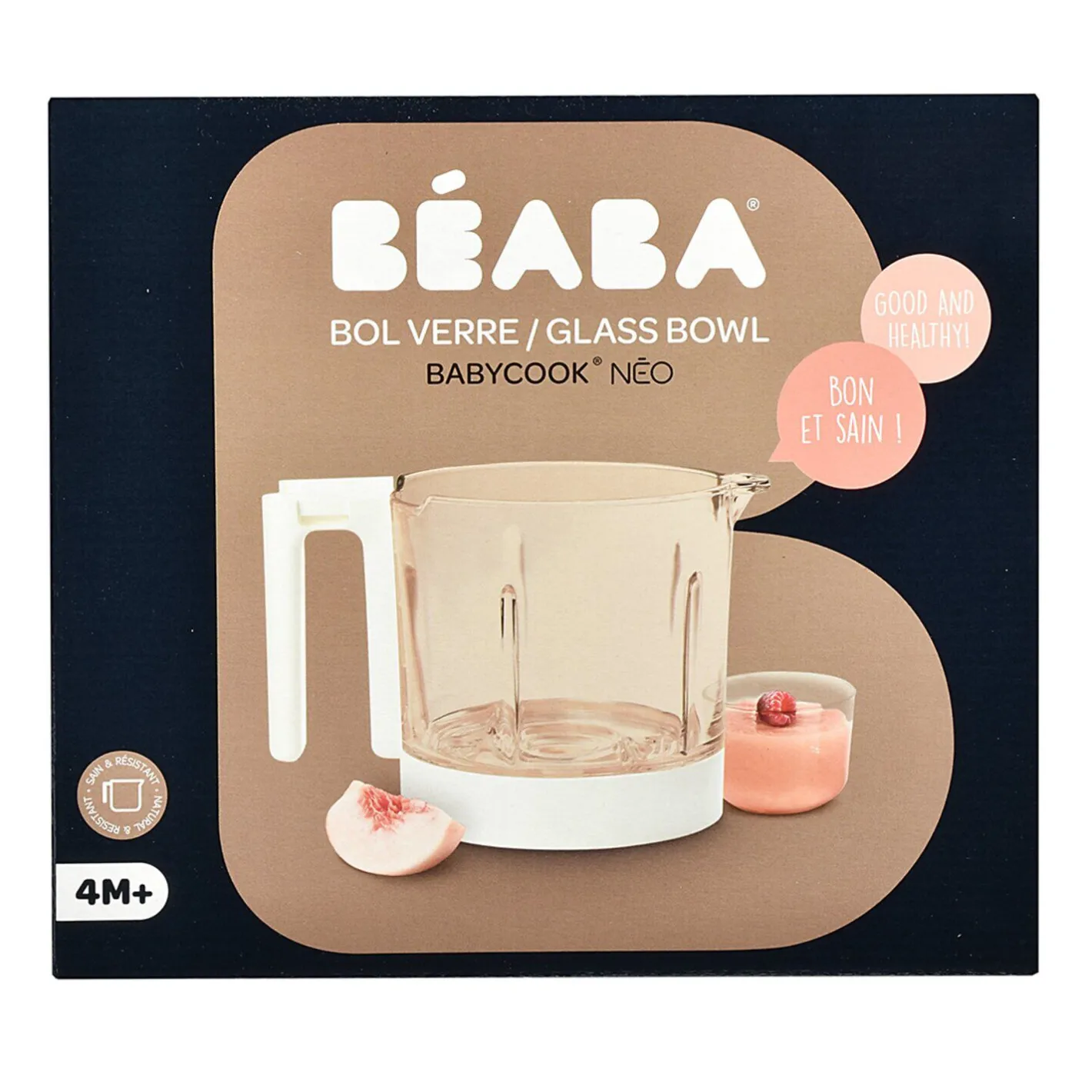 BÉABA Autres Pièces Détachées|Pièces Détachées Babycook®*Bol seul blanc Babycook Néo® Night Blue