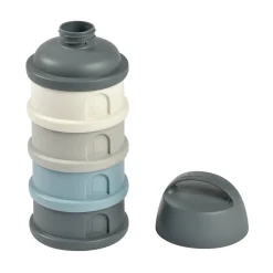 BÉABA Doseurs De Lait|Biberons Et Accessoires*Boîte doseuse de lait 4 compartiments empilables Gris/Bleu Sgreen/cwhite