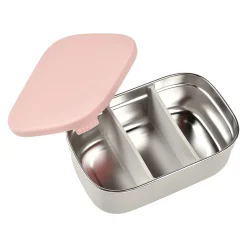 BÉABA Couverts Vaisselle Et Bavoirs|Goûter Sain*Boîte repas inox Rose poudré Velvetg/drose