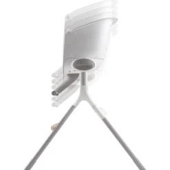 BÉABA Chaises Évolutives*Chaise haute évolutive Up and Down® Blanc/Gris Grey/white