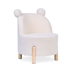 BÉABA Chaises Et Bancs*Chaise Pour Enfants - Teddy - Ecru Naturel