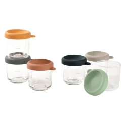 BÉABA Pots De Conservation|Pots De Conservation*Coffret 6 portions verre 250ml Sunrise