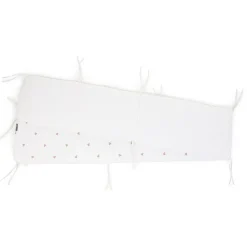 BÉABA Parcs Bébé Et Accessoires*Contour De Parc - 35x340 Cm - Jersey + Mousseline - Hearts Beige