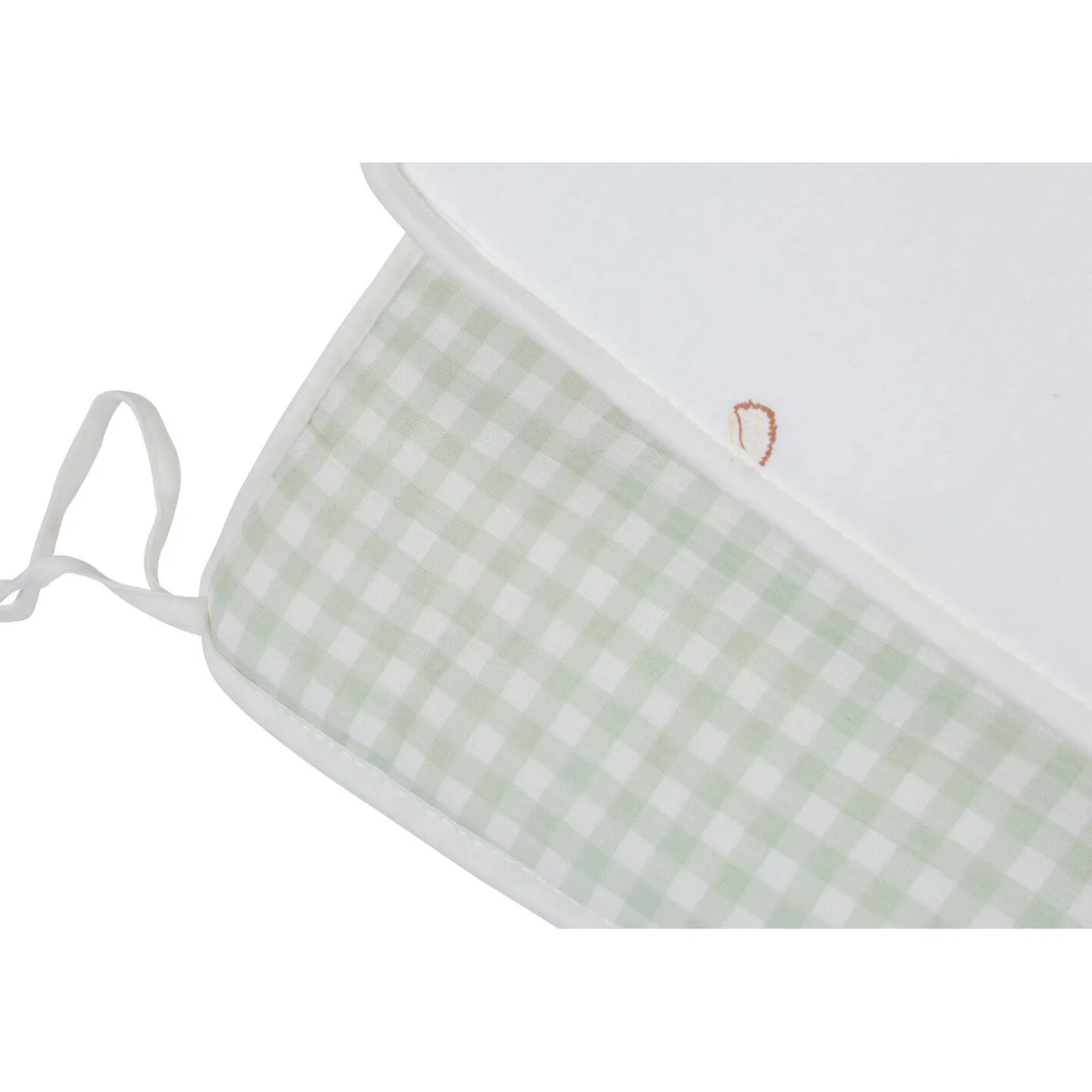 BÉABA Parcs Bébé Et Accessoires*Contour De Parc - 35x340 Cm - Jersey - Forêt - Mousseline Vi Beige