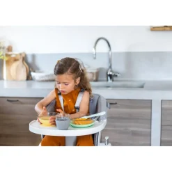 BÉABA Coussins Et Accessoires*Coussin d'assise pour chaise Haute Up and Down® Gris Grey