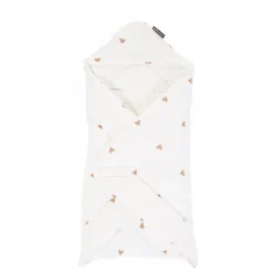 BÉABA Accessoires De Lit|Linges De Lit*Couverture Enveloppante Universelle - 75x75 Cm - Jersey + Mo Beige