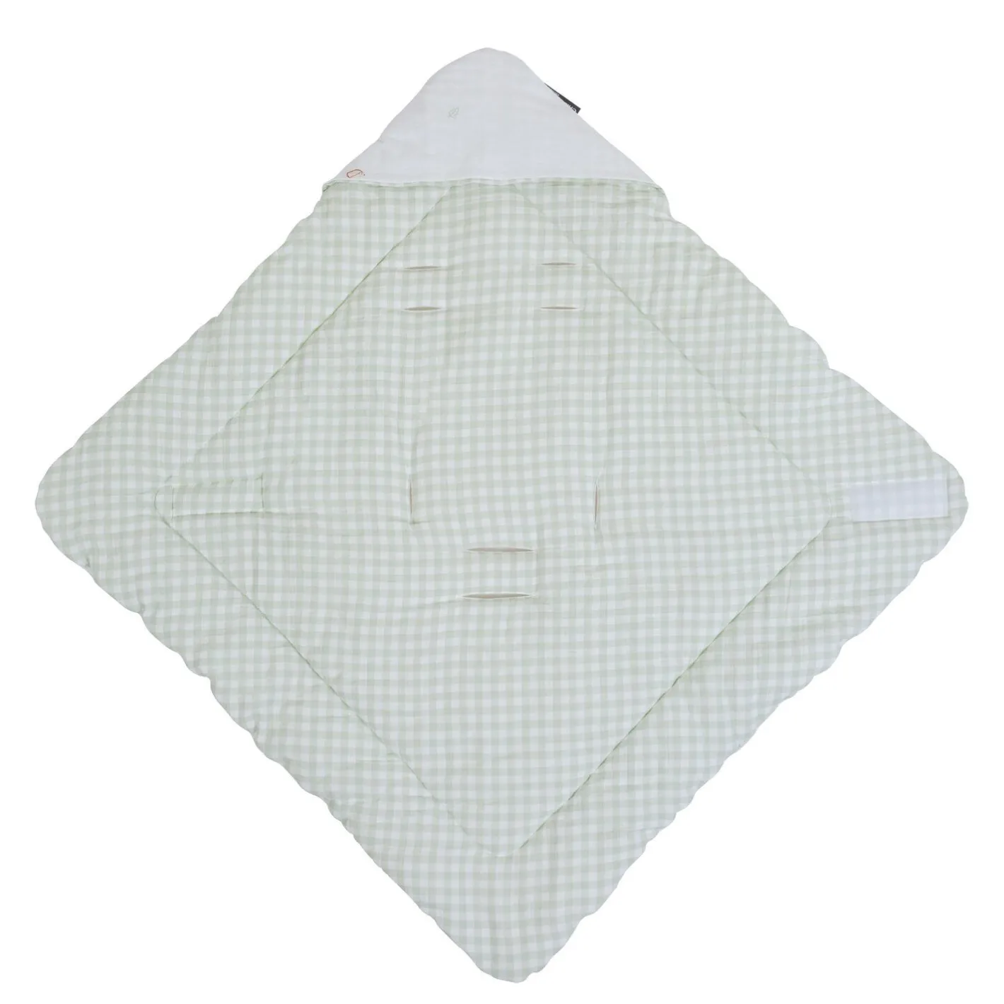 BÉABA Accessoires De Lit|Linges De Lit*Couverture Enveloppante Universelle - 75x75 cm - Jersey - Fo Beige