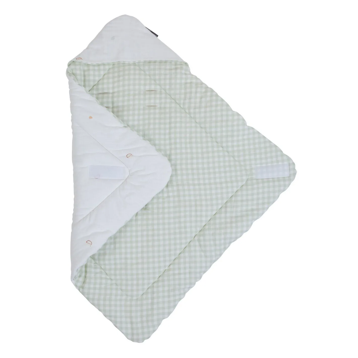 BÉABA Accessoires De Lit|Linges De Lit*Couverture Enveloppante Universelle - 75x75 cm - Jersey - Fo Beige