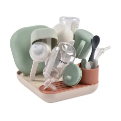 BÉABA Arbre À Biberons*Egoutte-biberons Forêt Terracotta/Argile