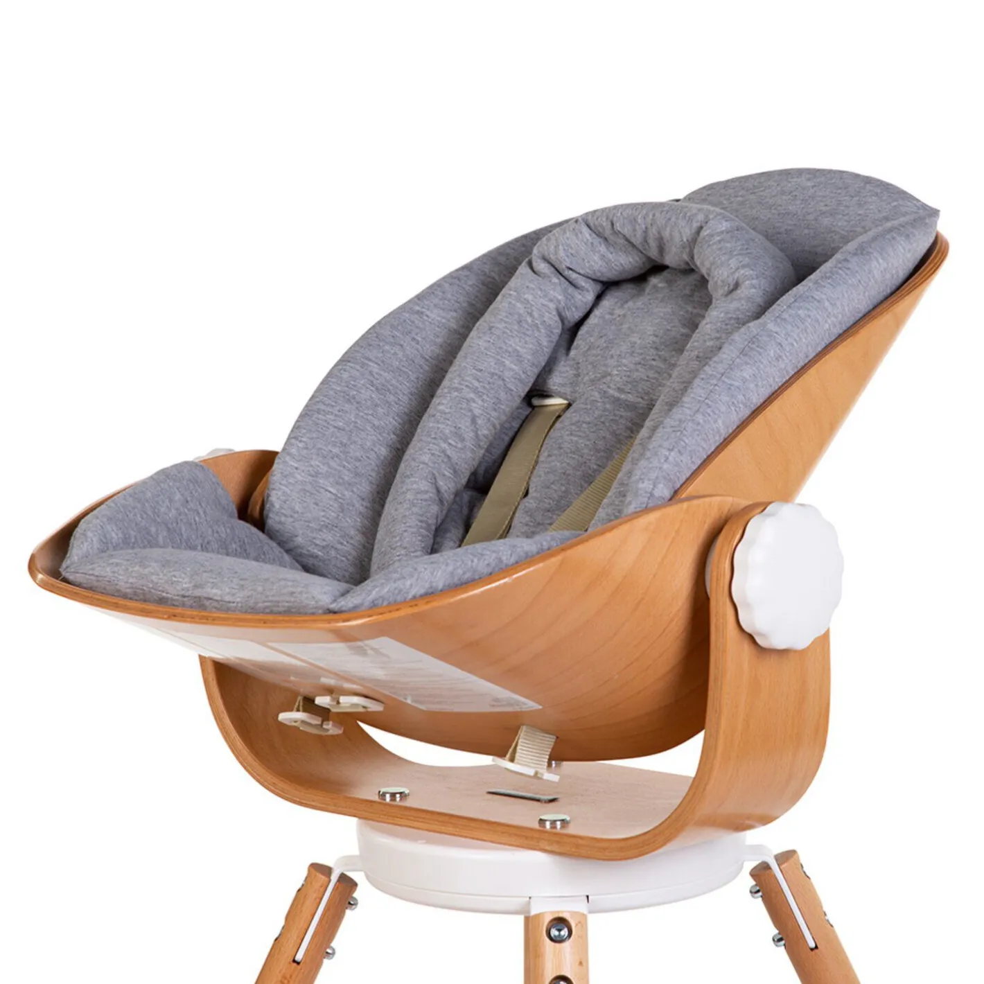 BÉABA Coussins Et Accessoires|Chaises Évolutives*Evolu Newborn Coussin Reducteur - Jersey - Gris Grey