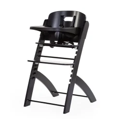 BÉABA Chaises En Bois|Chaises Évolutives*EVOSIT Chaise Evolutive + Tablette - Noir Black