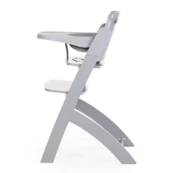 BÉABA Chaises Évolutives|Chaises En Bois*EVOSIT Chaise Evolutive + Tablette - Stone Grey Black