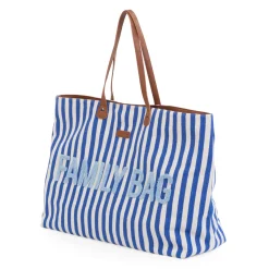 BÉABA Sacs De Voyage|Sacs À Langer*Family Bag Sac à Langer - Rayures - Bleu Electrique /Bleu C Black/gold