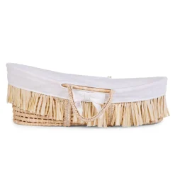 BÉABA Accessoires De Lit|Berceaux Et Couffins*Habillage Panier Moise - Jersey - Ecru Grey