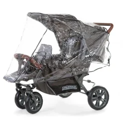 BÉABA Poussettes Et Accessoires*Housse de pluie Triplet anthracite