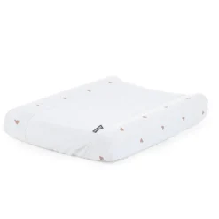 BÉABA Matelas À Langer*Housse Pour Matelas A Langer - Jersey - Hearts