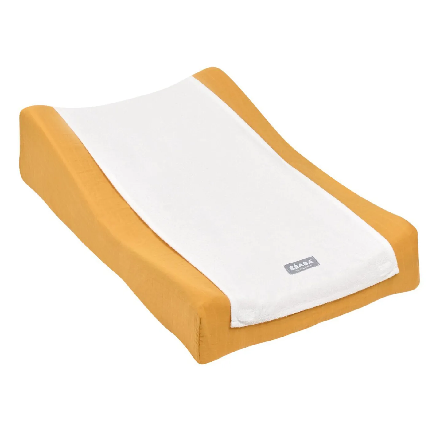 BÉABA Matelas À Langer|Baignoires Et Accessoires*Housse Sofalange® avec serviette éponge amovible Miel White