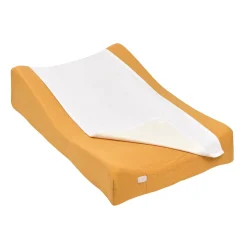 BÉABA Matelas À Langer|Baignoires Et Accessoires*Housse Sofalange® avec serviette éponge amovible Miel White