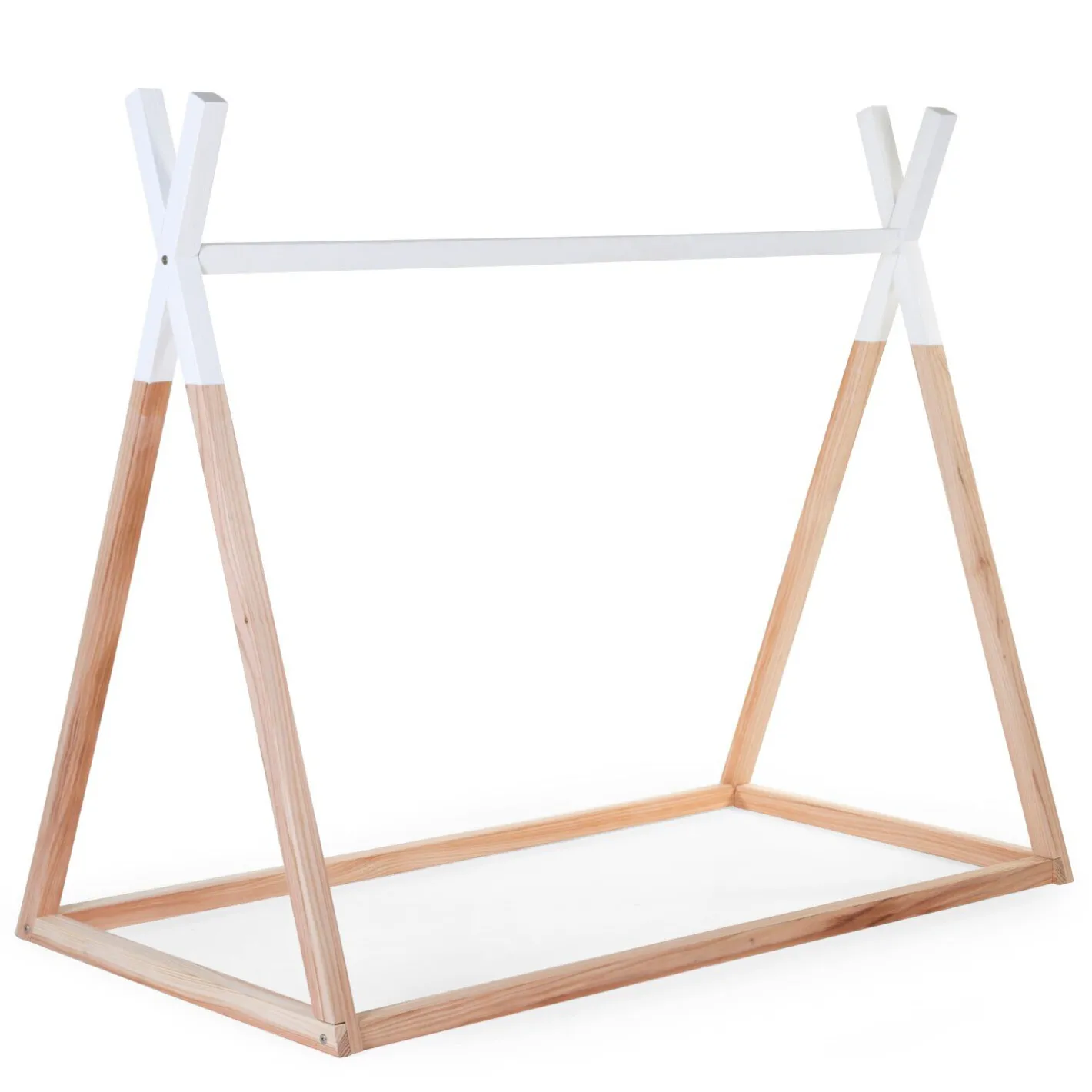 BÉABA Lits Tipi Et Cabanes*Lit Tipi - 70x140 Cm - Bois - Naturel Blanc Natural/white