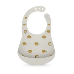 BÉABA Couverts Vaisselle Et Bavoirs*Lot de 2 bavoirs silicone Colour Essence Yellow