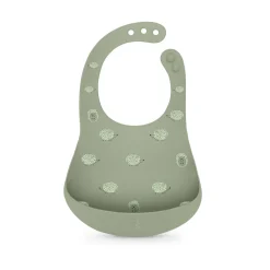 BÉABA Couverts Vaisselle Et Bavoirs*Lot de 2 bavoirs silicone Colour Essence Yellow