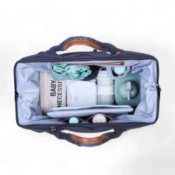 BÉABA Sacs À Langer*Mommy Bag ® Sac A Langer – Signature - Urban Gris Foncé Burgundy