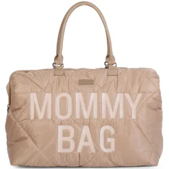 BÉABA Sacs De Voyage|Sacs À Langer*Mommy Bag ® Sac A Langer - Matelassé - Beige Black/gold
