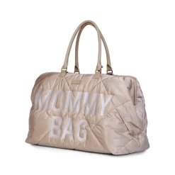 BÉABA Sacs De Voyage|Sacs À Langer*Mommy Bag ® Sac A Langer - Matelassé - Beige Black/gold