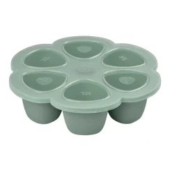 BÉABA Pots De Conservation|Pots De Conservation*Moule multiportions silicone 6X150ml Vert sauge Blue