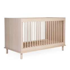 BÉABA Lits Évolutifs Et Cododos*Nordica Natural - Lit Evolutif - 70x140 Cm + Slats Black