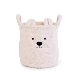 BÉABA Paniers De Rangement*Panier De Rangement - 30x30x30 Cm - Teddy - Ecru Beige