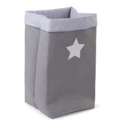 BÉABA Paniers De Rangement*Panier De Rangement - 32x32x60 Cm - Toile - Gris Rayures Greystripes