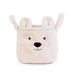 BÉABA Paniers De Rangement*Panier De Rangement - 25x20x20 Cm - Teddy - Ecru Beige