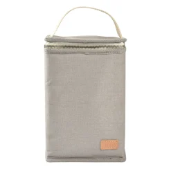 BÉABA Sacs Isotherme Bébé|Goûter Sain*Pochette repas isotherme Gris perle Black/pinkgold