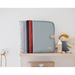 BÉABA Accessoires De Toilette*Protège carnet de santé Vert sauge Cherryblossom